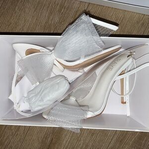 Raye Bubbly Heel in Ivory